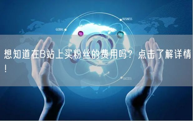 想知道在B站上买粉丝的费用吗？点击了解详情！