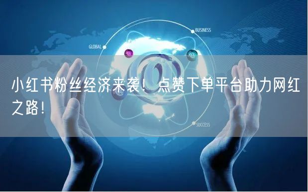 小红书粉丝经济来袭！点赞下单平台助力网红之路！