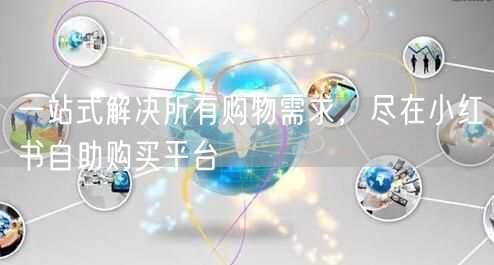 一站式解决所有购物需求，尽在小红书自助购买平台