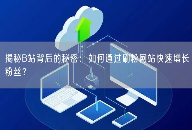揭秘B站背后的秘密：如何通过刷粉网站快速增长粉丝？