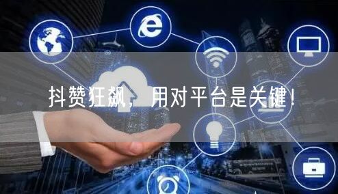 抖赞狂飙，用对平台是关键！
