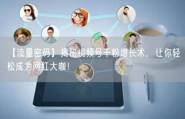 【流量密码】揭秘视频号千粉增长术，让你轻松成为网红大咖！