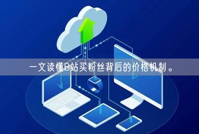 一文读懂B站买粉丝背后的价格机制。