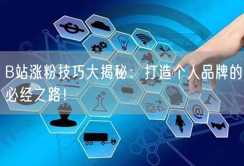 B站涨粉技巧大揭秘：打造个人品牌的必经之路！
