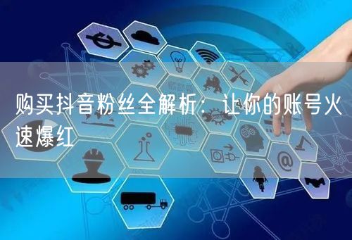 购买抖音粉丝全解析：让你的账号火速爆红