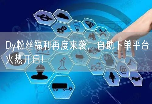 Dy粉丝福利再度来袭，自助下单平台火热开启！